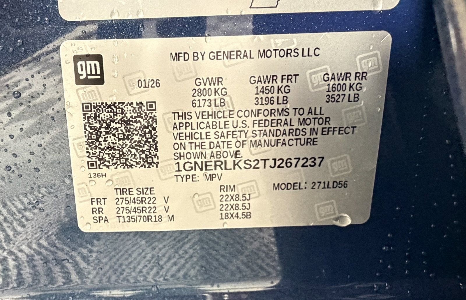 2026 Chevrolet Traverse RS