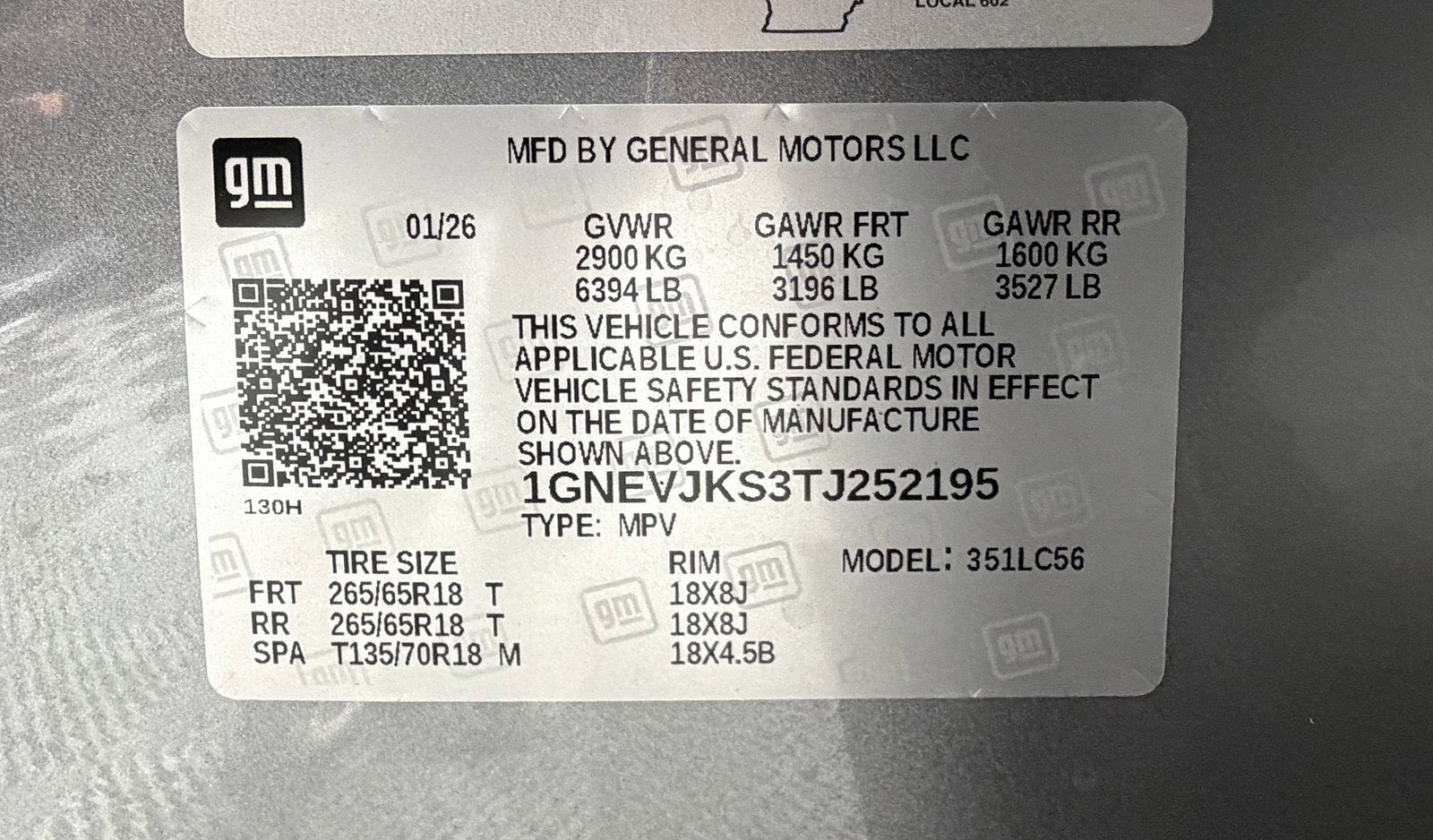 2026 Chevrolet Traverse Z71