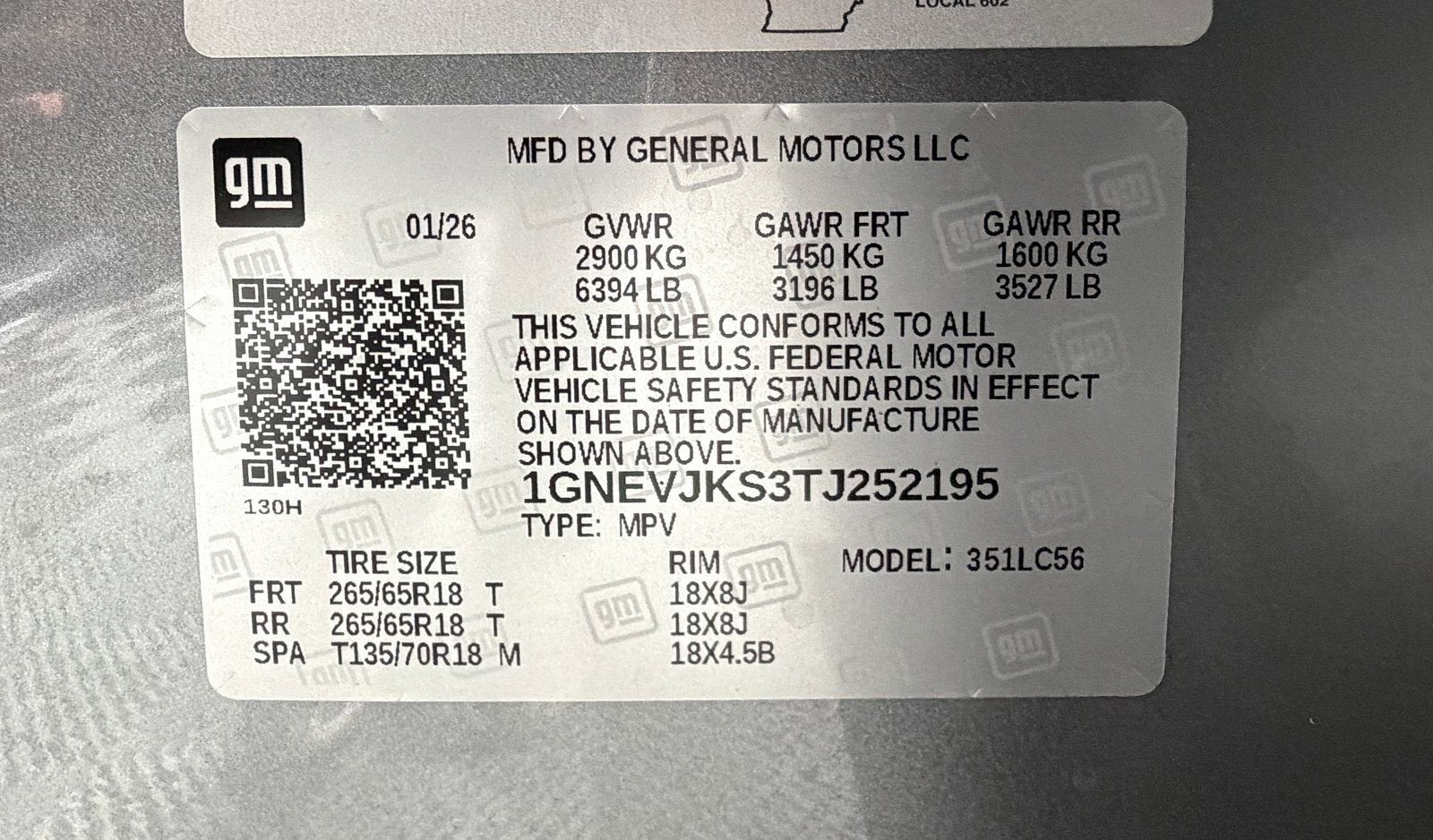 2026 Chevrolet Traverse Z71