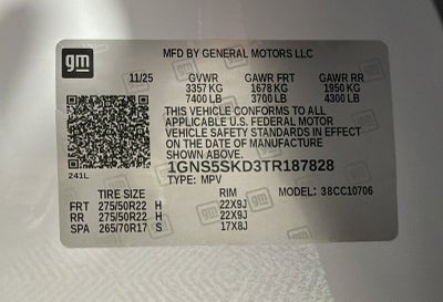 2026 Chevrolet Tahoe Premier