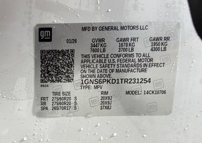 2026 Chevrolet Tahoe Z71