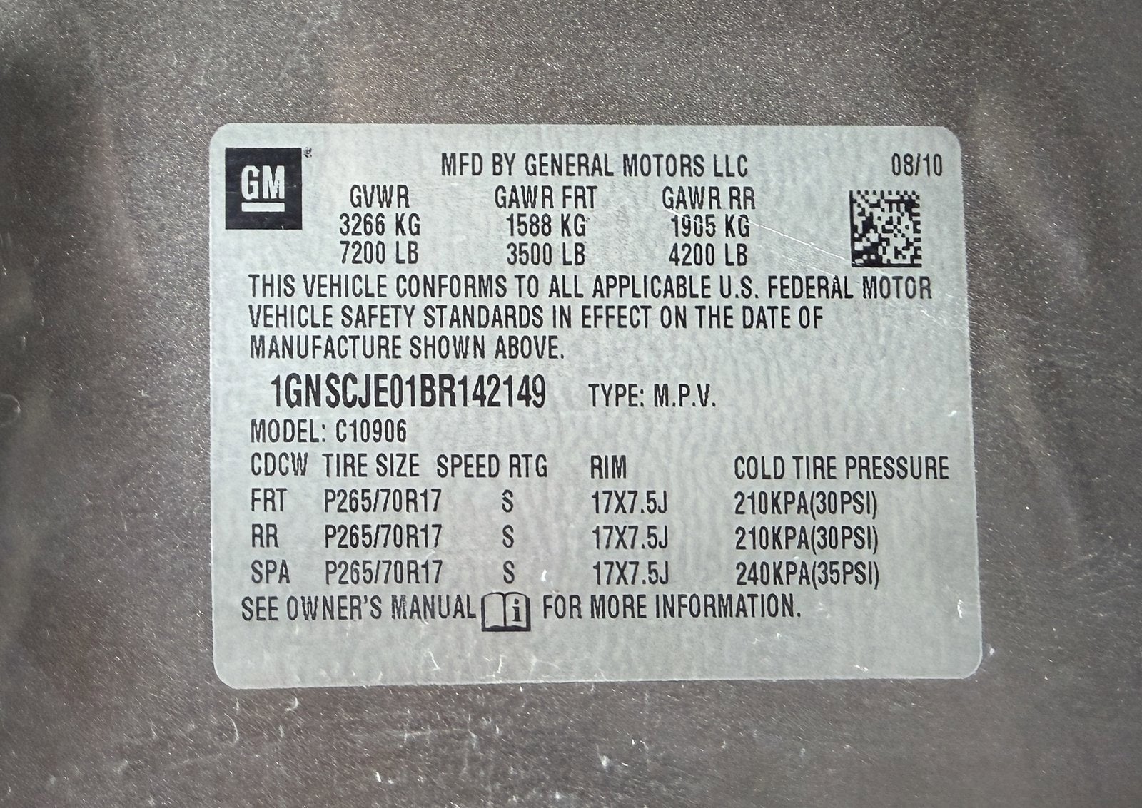 2011 Chevrolet Suburban LT