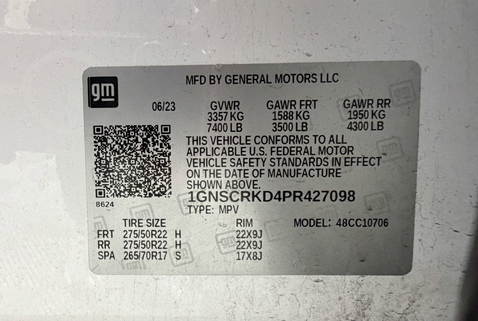 2023 Chevrolet Tahoe RST