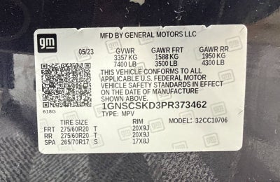 2023 Chevrolet Tahoe Premier