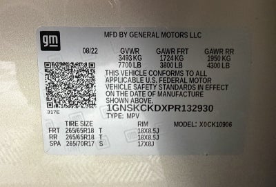 2023 Chevrolet Suburban LT