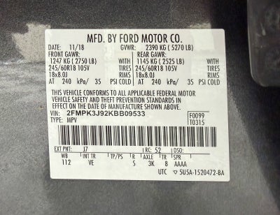 2019 Ford Edge SEL