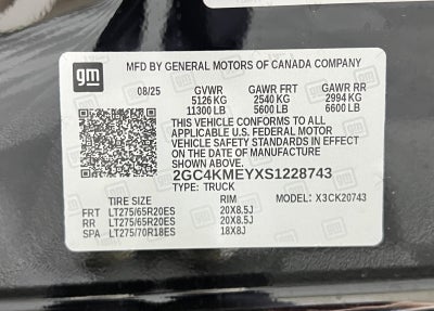 2025 Chevrolet Silverado 2500 HD Custom