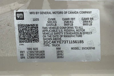 2026 Chevrolet Silverado 2500 HD ZR2