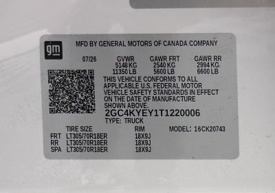 2026 Chevrolet Silverado 2500 HD ZR2