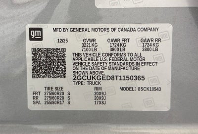 2026 Chevrolet Silverado 1500 LTZ