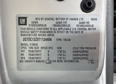 2007 GMC Sierra 1500 SLE1