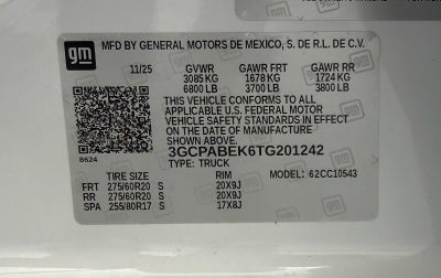 2026 Chevrolet Silverado 1500 Custom