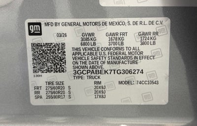 2026 Chevrolet Silverado 1500 Custom