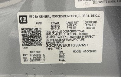 2026 Chevrolet Silverado 1500 RST