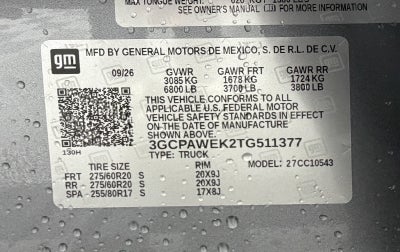 2026 Chevrolet Silverado 1500 RST