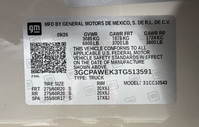 2026 Chevrolet Silverado 1500 RST
