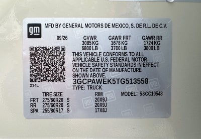 2026 Chevrolet Silverado 1500 RST