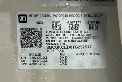 2026 Chevrolet Silverado 1500 Custom Trail Boss