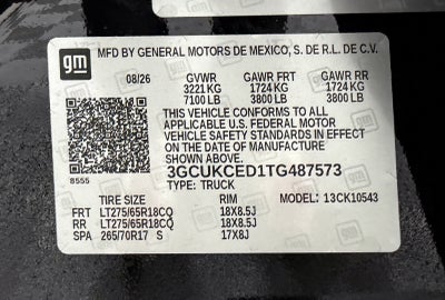 2026 Chevrolet Silverado 1500 Custom Trail Boss
