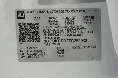 2026 Chevrolet Silverado 1500 Custom Trail Boss