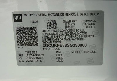 2025 Chevrolet Silverado 1500 LT Trail Boss