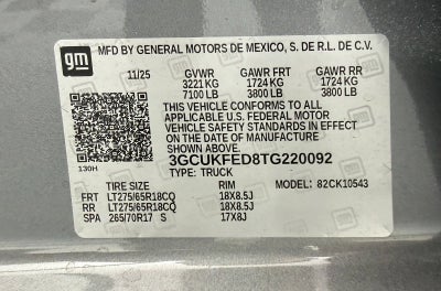 2026 Chevrolet Silverado 1500 LT Trail Boss