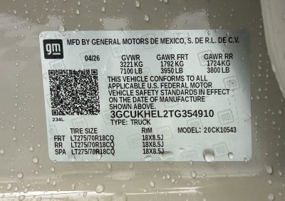 2026 Chevrolet Silverado 1500 ZR2