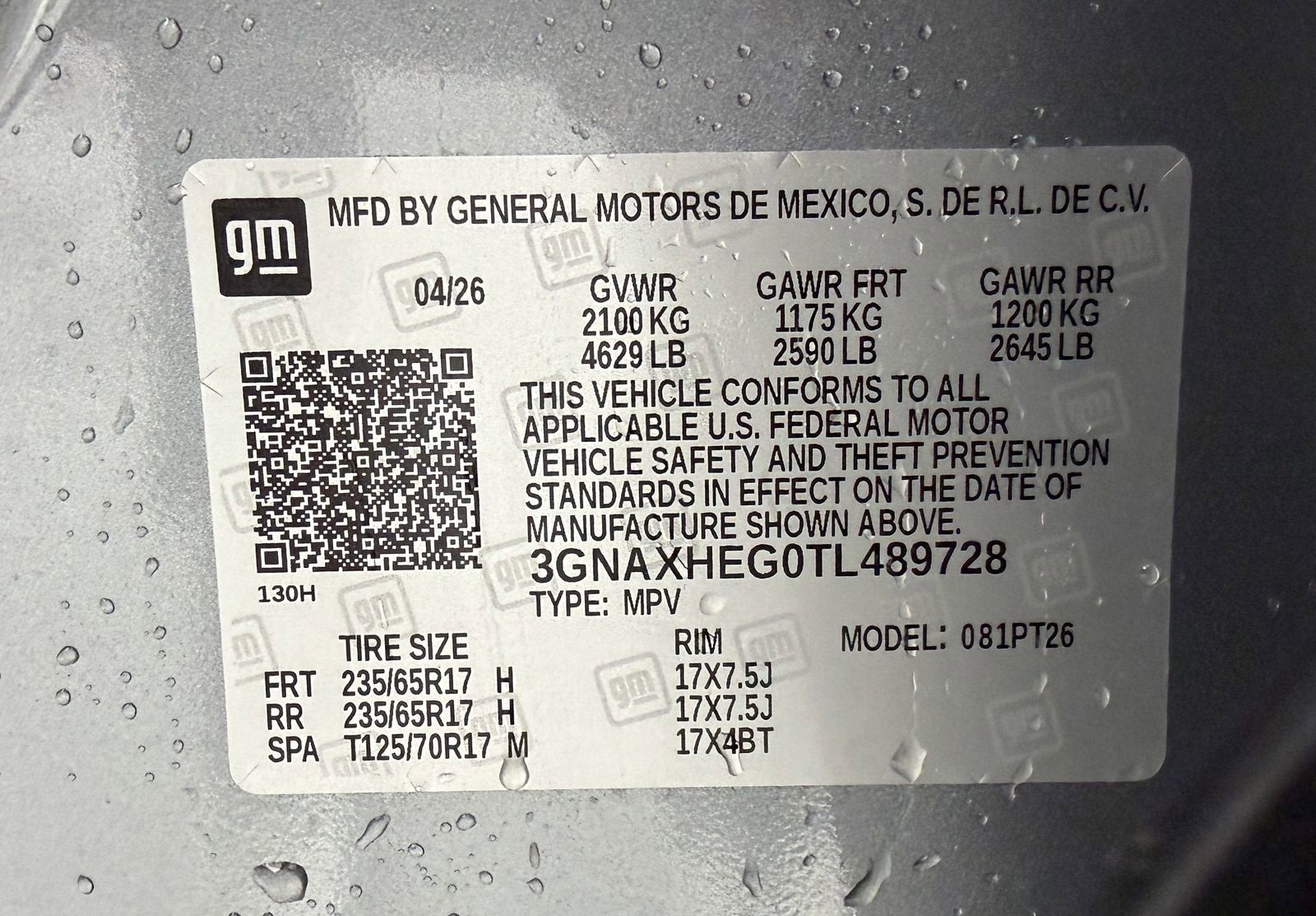 2026 Chevrolet Equinox LT