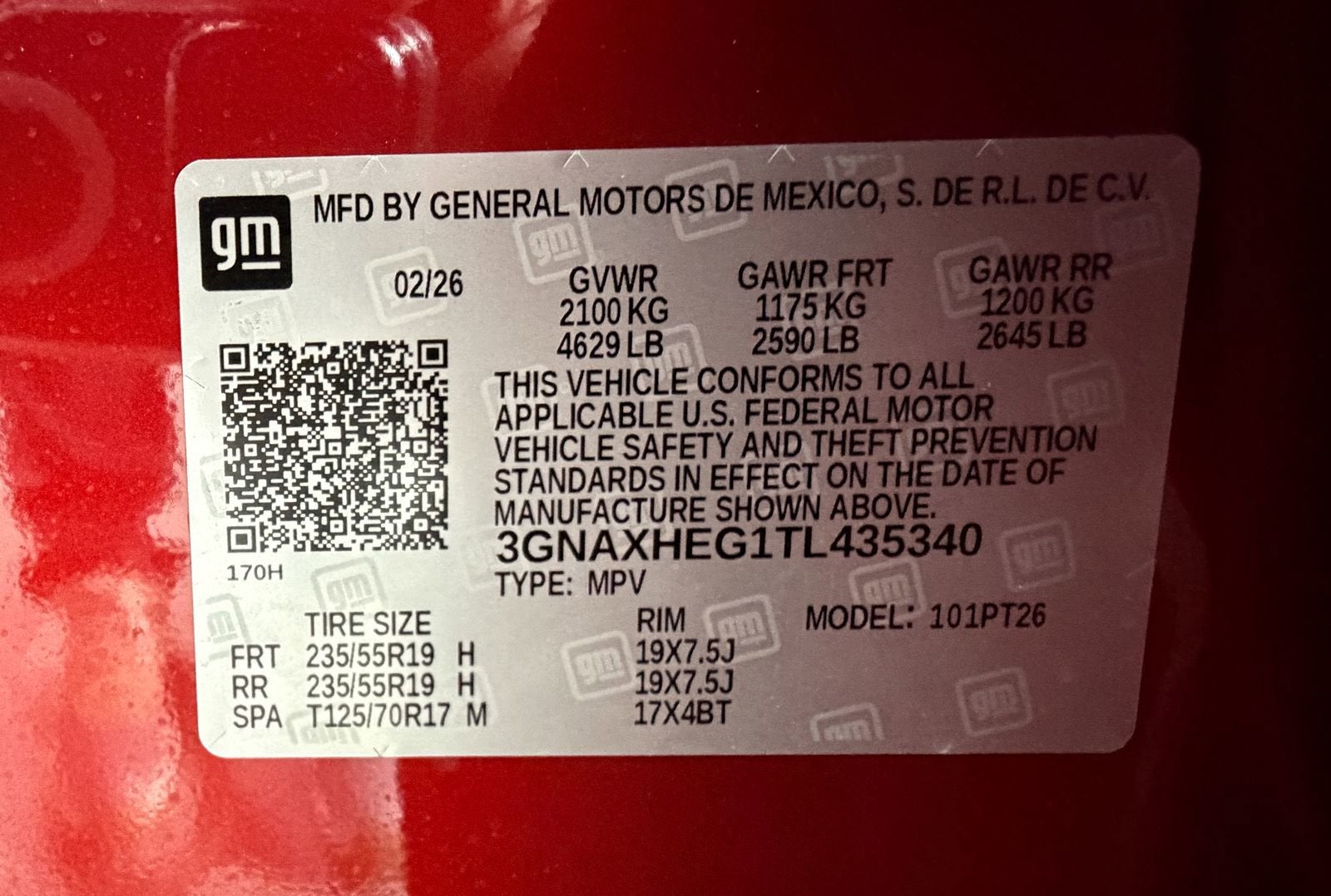 2026 Chevrolet Equinox LT