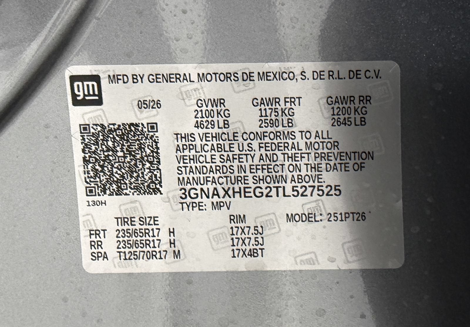 2026 Chevrolet Equinox LT
