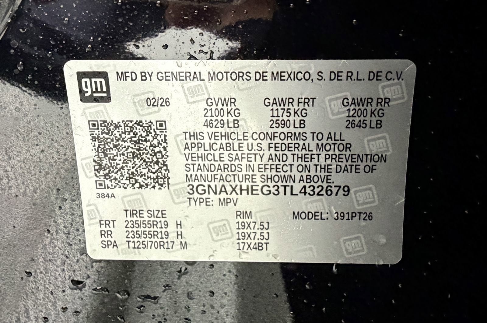 2026 Chevrolet Equinox LT