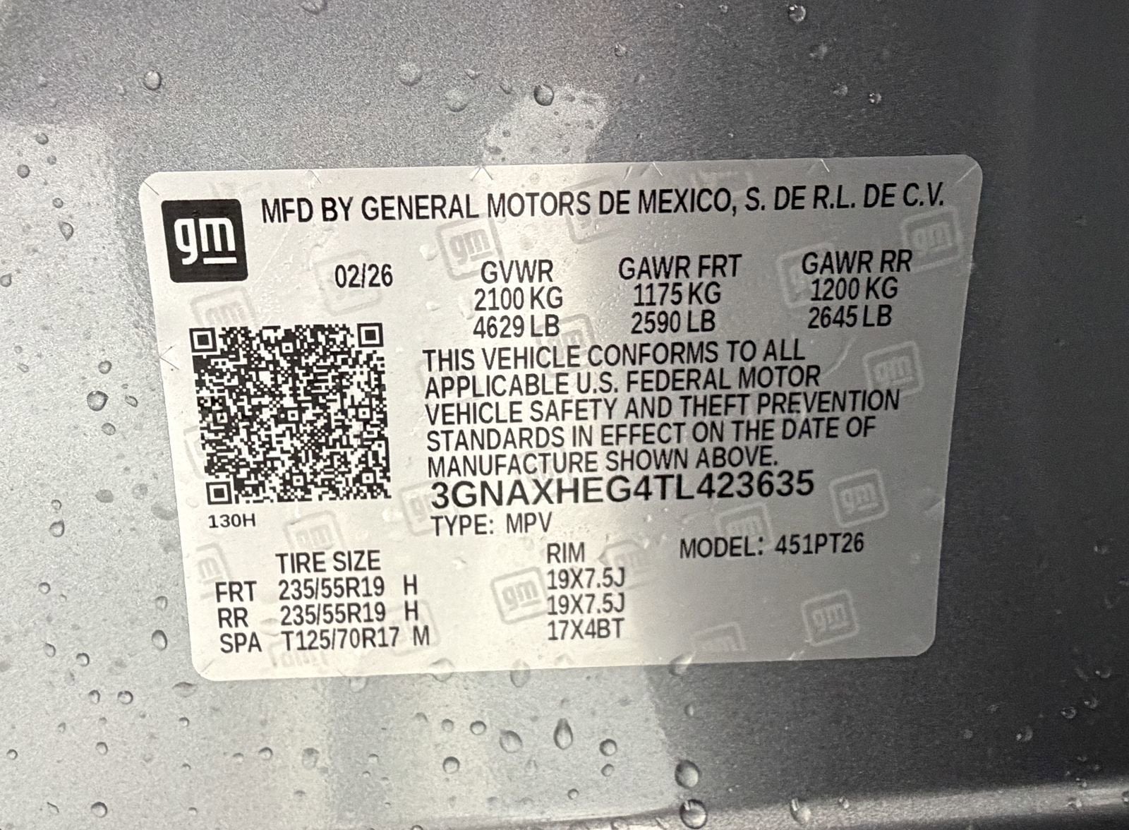 2026 Chevrolet Equinox LT