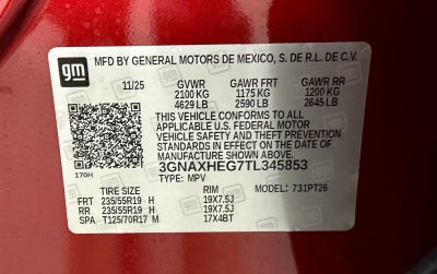 2026 Chevrolet Equinox LT