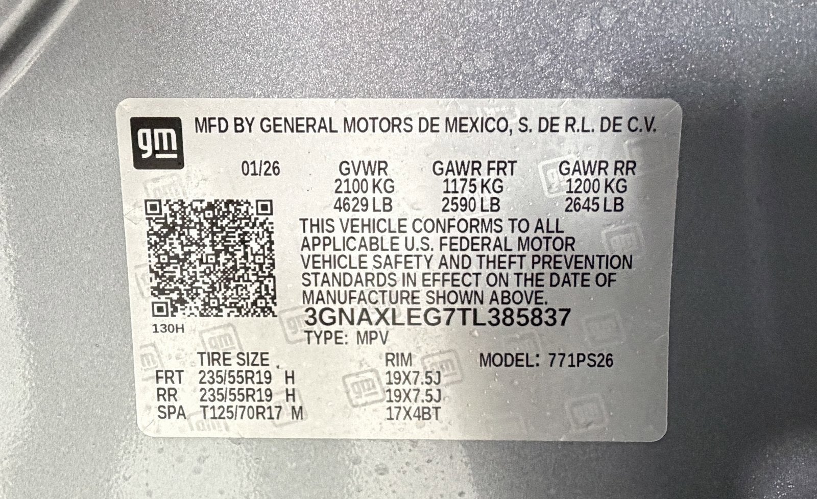 2026 Chevrolet Equinox RS