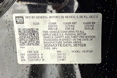 2026 Chevrolet Equinox RS