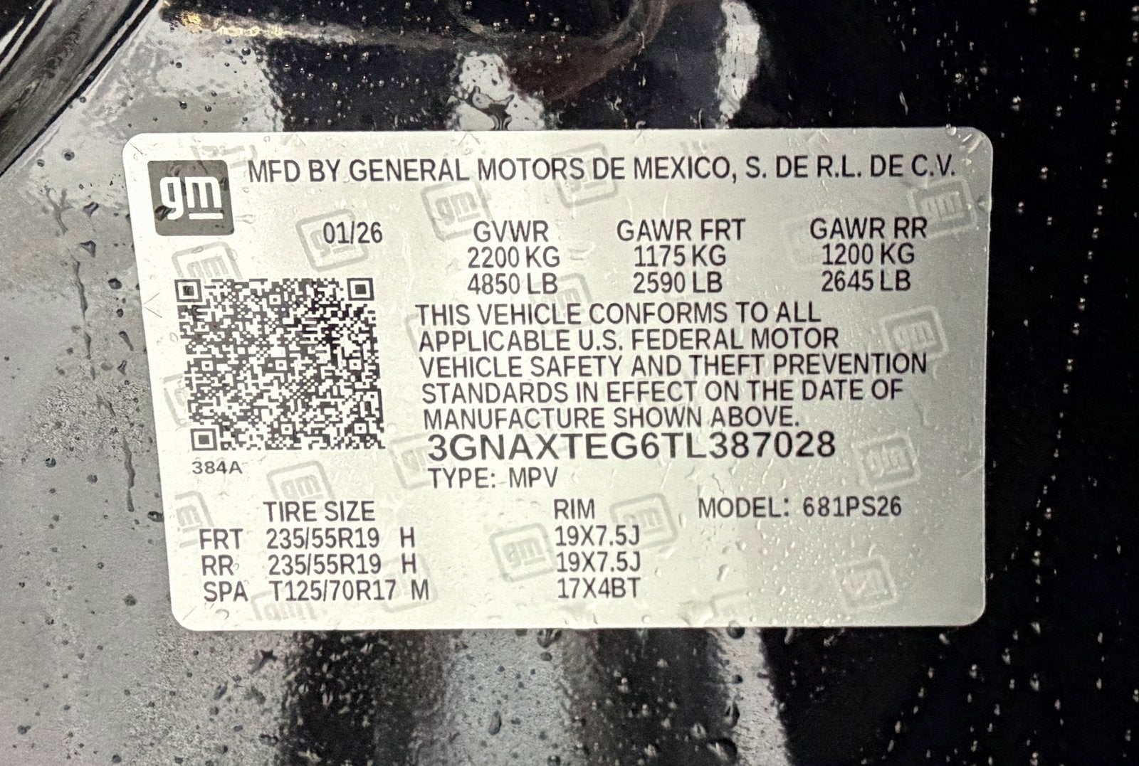 2026 Chevrolet Equinox RS