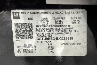 2020 GMC Sierra 1500 SLE