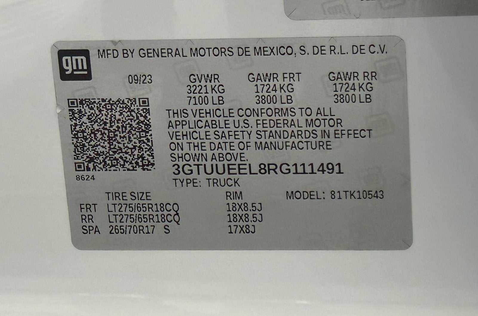 2024 GMC Sierra 1500 AT4