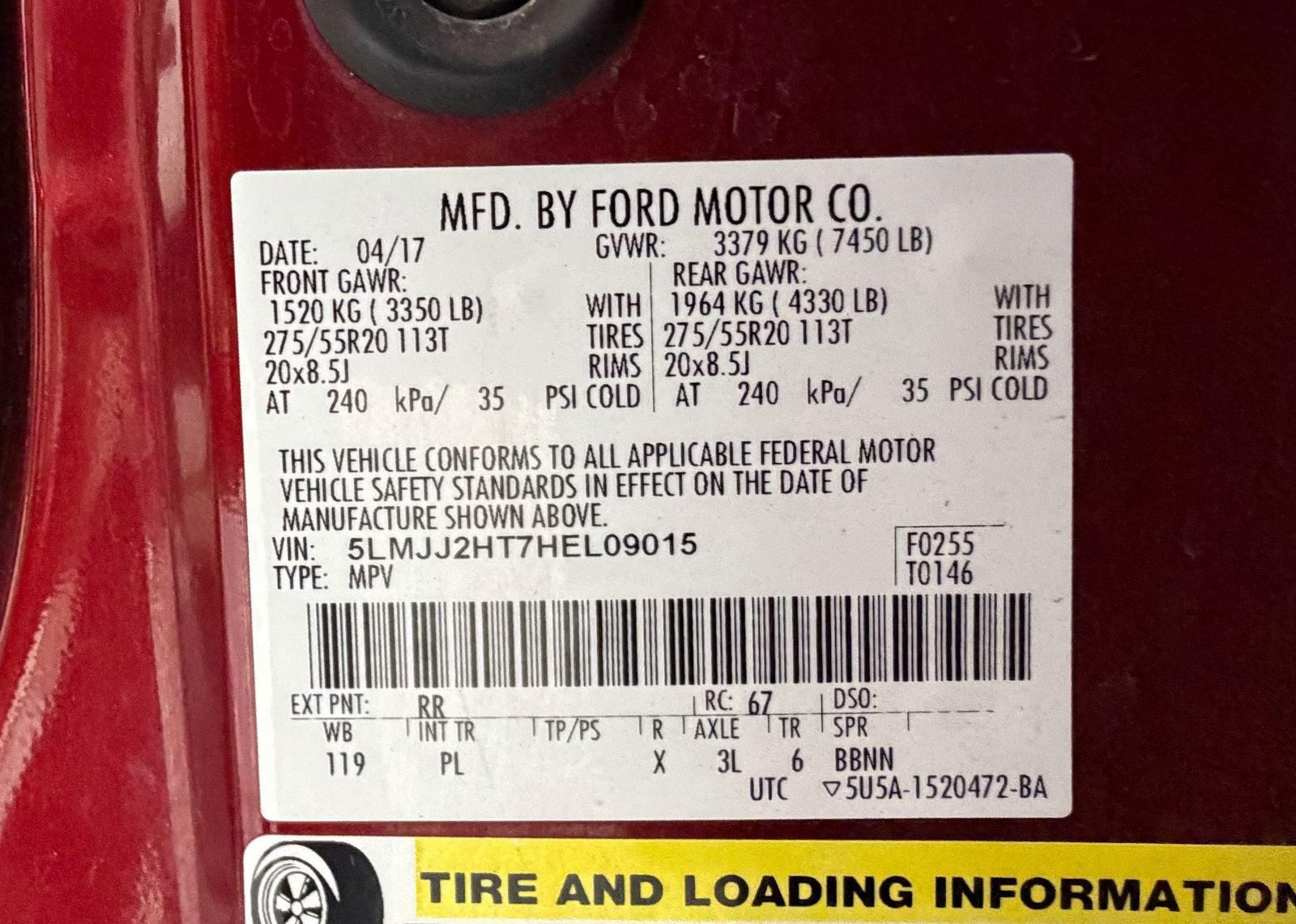 2017 Lincoln Navigator Select