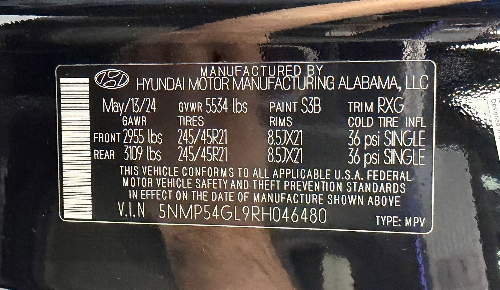 2024 Hyundai Santa Fe Calligraphy