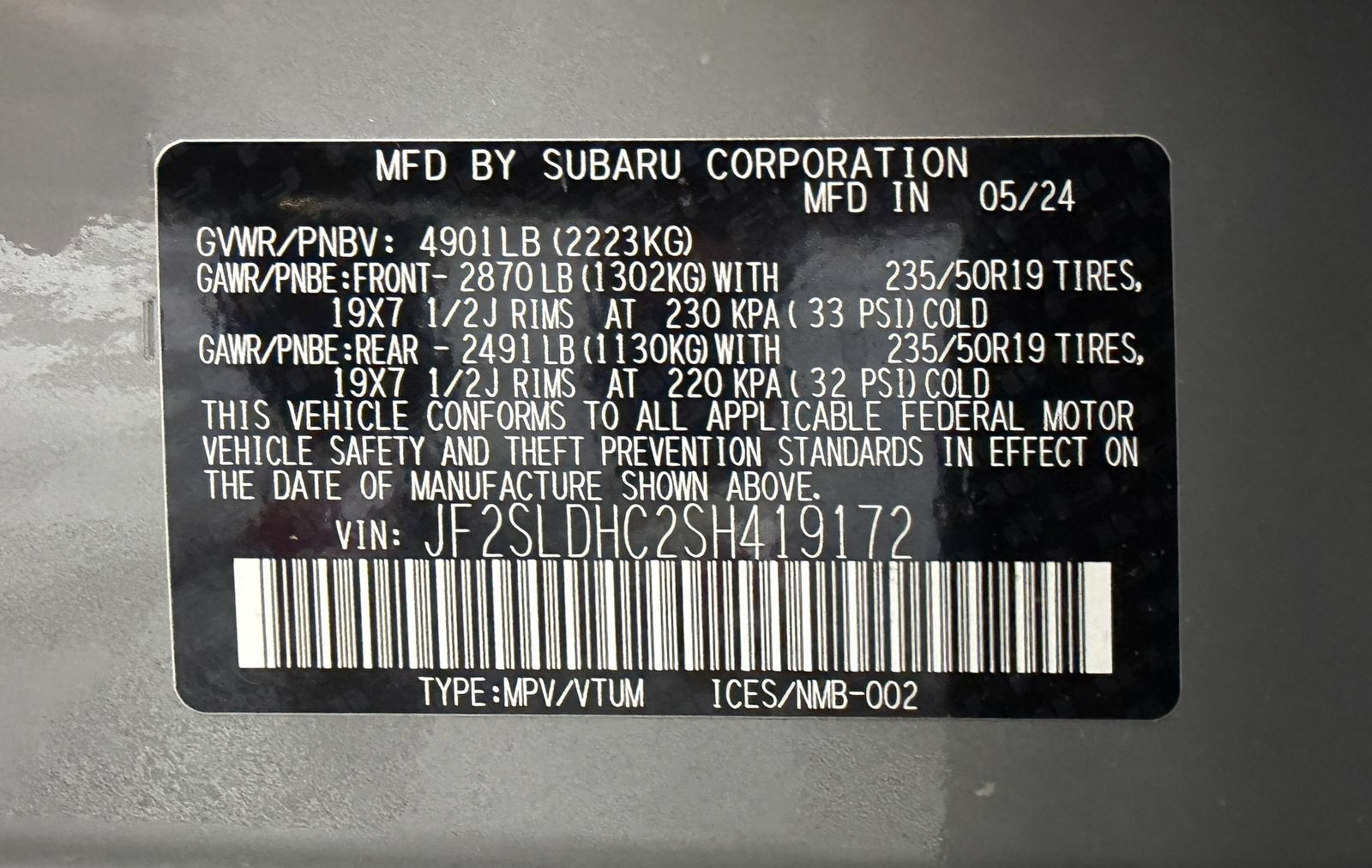 2025 Subaru Forester Sport
