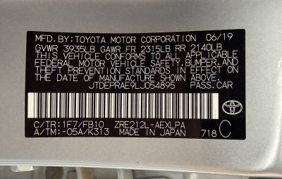 2020 Toyota Corolla LE