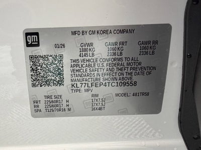 2026 Chevrolet Trax LS