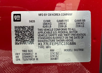 2026 Chevrolet Trax LS