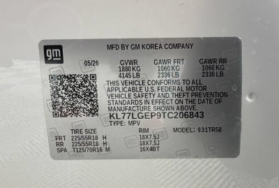 2026 Chevrolet Trax 1RS