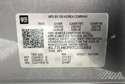 2026 Chevrolet Trax LT