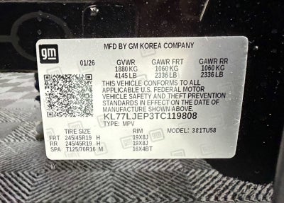 2026 Chevrolet Trax 2RS