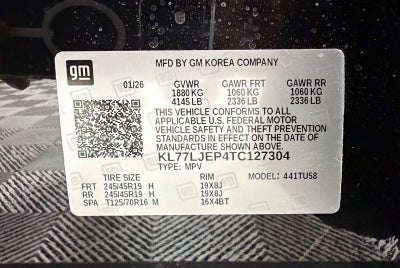 2026 Chevrolet Trax 2RS