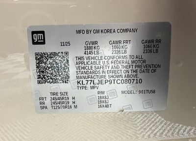 2026 Chevrolet Trax 2RS