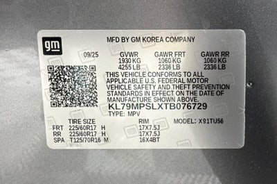 2026 Chevrolet Trailblazer LT